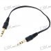 Gold Plated 3.5mm M-M Audio Jack Connection Cable (19CM) Gold Plated 3.5mm M-M Audio Jack Connection Cable (19CM)