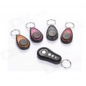 Electronic Key Finder Transmitter w/ 4 Receivers - Black