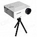 Geekwire LP-6B Portable FHD 1080P LED Projector w/ HDMI, VAG, USB 2.0, AV, SD - White (EU Plug) Geekwire LP-6B Portable FHD 1080P LED Projector w/ HDMI, VAG, USB 2.0, AV, SD - White (EU Plug)