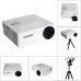 Geekwire LP-6B Portable FHD 1080P LED Projector w/ HDMI, VAG, USB 2.0, AV, SD - White (US Plug) Geekwire LP-6B Portable FHD 1080P LED Projector w/ HDMI, VAG, USB 2.0, AV, SD - White (US Plug)