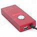 BYL-918 Wireless 3.5mm Plug Bluetooth V2.0 Audio Receiver Dongle - Red BYL-918 Wireless 3.5mm Plug Bluetooth V2.0 Audio Receiver Dongle - Red