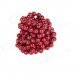 DIY 3mm Neodymium Magnet Spheres - Red (216 PCS)