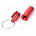 Aluminum Pill Shaped Keychain (Color Assorted) Aluminum Pill Shaped Keychain (Color Assorted)