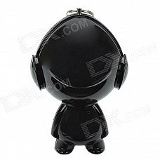 Tonlion Cute Cartoon Portable USB 2.0 Mini Speaker w/ 3.5mm for Cellphone / MP3 + More - Black Tonlion Cute Cartoon Portable USB 2.0 Mini Speaker w/ 3.5mm for Cellphone / MP3 + More - Black