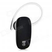 Bingle F2 Wireless Bluetooth V3.0 + EDR Earhook Headset w/ Microphone - Black