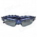 CHEERLINK Universal Bluetooth V3.0 Stereo Polarized Sunglasses w/ MP3 / Handsfree - Deep Blue CHEERLINK Universal Bluetooth V3.0 Stereo Polarized Sunglasses w/ MP3 / Handsfree - Deep Blue