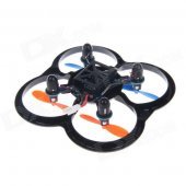 360 Degree Eversion Mini Radio Control 4-CH Hexrcopter w/ Gyroscope - Black + Orange + Blue