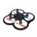 360 Degree Eversion Mini Radio Control 4-CH Hexrcopter w/ Gyroscope - Black + Orange + Blue