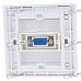 15-Pin Female VGA Wall Plate / Wall Outlet 15-Pin Female VGA Wall Plate / Wall Outlet
