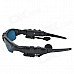 CHEERLINK 4GB Bluetooth V3.0 Stereo Polarized Sunglasses w/ MP3/ Handsfree - Black + Blue