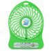 LiShuo LS-F95 Mini Portable USB Powered 4-Blade 3-Mode Fan - Green (1 x 18650)
