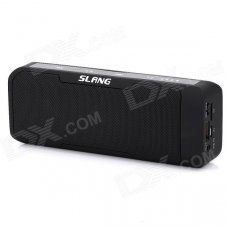 SLANG-J6 2 x 3W Bluetooth V3.0 Stereo Speaker / 4000mAh Power Bank w/ Mic, USB, TF, 3.5mm Jack SLANG-J6 2 x 3W Bluetooth V3.0 Stereo Speaker / 4000mAh Power Bank w/ Mic, USB, TF, 3.5mm Jack