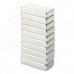 20 x 10 x 4mm Square NdFeB Magnet Cubes - Silver (10 PCS)