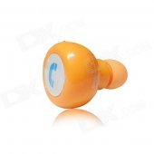 EPGATE D00280 Hands-Free Bluetooth V4.0 Music Earphone - Orange