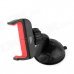 OUMILY 360' Rotation Car Suction Cup Stand Holder Mount Bracket for GPS / Cell Phone - Black + Red