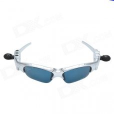 CHEERLINK Universal Bluetooth V3.0 Stereo Polarized Sunglasses w/ MP3 / Handsfree - Silver CHEERLINK Universal Bluetooth V3.0 Stereo Polarized Sunglasses w/ MP3 / Handsfree - Silver