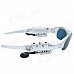 CHEERLINK Universal Bluetooth V3.0 Stereo Polarized Sunglasses w/ MP3 / Handsfree - Silver CHEERLINK Universal Bluetooth V3.0 Stereo Polarized Sunglasses w/ MP3 / Handsfree - Silver