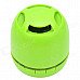KB-76 Mini Wireless Bluetooth V3.0 + EDR Speaker w/ Hands-free/ TF / Micro USB / Mic. - Green KB-76 Mini Wireless Bluetooth V3.0 + EDR Speaker w/ Hands-free/ TF / Micro USB / Mic. - Green