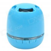 KB-76 Mini Wireless Bluetooth V3.0 + EDR Speaker w/ Handsfree/ TF / Micro USB / Mic. - Blue