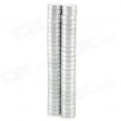 5 x 1.5mm Round NdFeB Magnets - Silver (50 PCS)