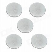 SZGAOY 14081902 Round N38 NdFeB Magnets - Silver (5 PCS)