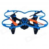 2.4G 4-CH Remote Control Quadrocopter With Aerial Camera - Blue + Black