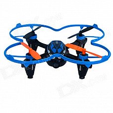 2.4G 4-CH Remote Control Quadrocopter With Aerial Camera - Blue + Black 2.4G 4-CH Remote Control Quadrocopter With Aerial Camera - Blue + Black