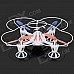 RunQia 2.4GHz 4-CH 6-Axis Outdoor R/C Quadcopter w/ Gyroscope - White (6 x AA) RunQia 2.4GHz 4-CH 6-Axis Outdoor R/C Quadcopter w/ Gyroscope - White (6 x AA)