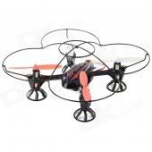 RunQia 2.4GHz 4-CH 6-Axis Outdoor R/C Quadcopter w/ Gyroscope - Black (6 x AA)