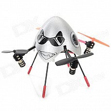 SH 2.4GHz 4-CH 6-Axis Outdoor R/C Helicopter Flying Egg w/ Gyroscope - Silver SH 2.4GHz 4-CH 6-Axis Outdoor R/C Helicopter Flying Egg w/ Gyroscope - Silver