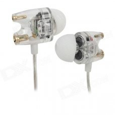 TTPOD T1 3.5mm Plug In-Ear Earphone - Translucent White TTPOD T1 3.5mm Plug In-Ear Earphone - Translucent White