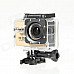 SJ4000 1.5" TFT 12.0 MP 2/3 CMOS 1080P Full HD Outdoor Sports Digital Video Camera - Gold SJ4000 1.5" TFT 12.0 MP 2/3 CMOS 1080P Full HD Outdoor Sports Digital Video Camera - Gold