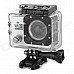 Water Resistant FPV HD 2.0" LTPS CCD Wide Angle Sports DV Camera w/ Wi-Fi - White + Black Water Resistant FPV HD 2.0" LTPS CCD Wide Angle Sports DV Camera w/ Wi-Fi - White + Black