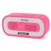 SLANG 3W Bluetooth V3.0 Multifunctional Speaker w/ FM / Microphone / TF - Deep Pink SLANG 3W Bluetooth V3.0 Multifunctional Speaker w/ FM / Microphone / TF - Deep Pink