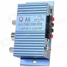 100W Hi-Fi Stereo Amplifier for Car/Motorcycle (Color Assorted) 100W Hi-Fi Stereo Amplifier for Car/Motorcycle (Color Assorted)