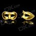Cosplay Prince Slipknot Face Mask for Halloween / Masquerade / Costume Party - Golden