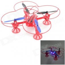 RunQia 2.4GHz 4-CH 6-Axis Outdoor R/C Quadcopter w/ Gyroscope - Red (6 x AA) RunQia 2.4GHz 4-CH 6-Axis Outdoor R/C Quadcopter w/ Gyroscope - Red (6 x AA)