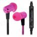 VYKON MK-3 3.5mm In-Ear Earphone w/ Microphone / Voice Control - Purplish Pink VYKON MK-3 3.5mm In-Ear Earphone w/ Microphone / Voice Control - Purplish Pink