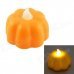 PZCD MY-09 Mini Pumpkin Style Halloween Flame Twinkle LED Yellow Light Candle Lamp - Orange PZCD MY-09 Mini Pumpkin Style Halloween Flame Twinkle LED Yellow Light Candle Lamp - Orange
