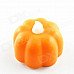 PZCD MY-09 Mini Pumpkin Style Halloween Flame Twinkle LED Yellow Light Candle Lamp - Orange PZCD MY-09 Mini Pumpkin Style Halloween Flame Twinkle LED Yellow Light Candle Lamp - Orange