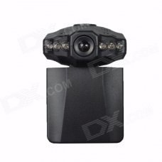 2.5" TFT 1.3 MP 1080P CMOS Vehicle Video Recorder / Camcorder DVR w/ SD / 6-LED - Black 2.5" TFT 1.3 MP 1080P CMOS Vehicle Video Recorder / Camcorder DVR w/ SD / 6-LED - Black