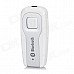Bluetooth V4.0 Stereo Headset Receiver w/ Earphone for IPHONE / IPAD + More - White + Silver Bluetooth V4.0 Stereo Headset Receiver w/ Earphone for IPHONE / IPAD + More - White + Silver