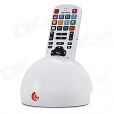 Mini 2-in-1 Voice TV Remote Controller + Wireless Dual-Core Android 4.1 Player Set - White Mini 2-in-1 Voice TV Remote Controller + Wireless Dual-Core Android 4.1 Player Set - White