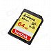 SanDisk 64GB Extreme U3/UHS-I SDXC SDSDXN-064G-G46 Card SanDisk 64GB Extreme U3/UHS-I SDXC SDSDXN-064G-G46 Card