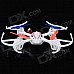 RunQia 2.4GHz 4-CH 6-Axis Outdoor R/C Quadcopter w/ Gyroscope - White (6 x AA) RunQia 2.4GHz 4-CH 6-Axis Outdoor R/C Quadcopter w/ Gyroscope - White (6 x AA)