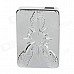 Windproof Aluminum Alloy USB Rechargeable Lighter - Silver (5V) Windproof Aluminum Alloy USB Rechargeable Lighter - Silver (5V)