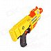 Electric Bursts Soft Bullet Toy Gun - Red + Yellow Electric Bursts Soft Bullet Toy Gun - Red + Yellow