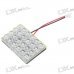 1.2W 24-LED Car Ceiling Dome White Light (DC 12V)