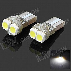 0.1W T5 2*1210 Vehicle Decoration/Signal White Lamp Bulbs (DC 12V/2-Pack) 0.1W T5 2*1210 Vehicle Decoration/Signal White Lamp Bulbs (DC 12V/2-Pack)