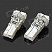 0.1W T5 2*1210 Vehicle Decoration/Signal White Lamp Bulbs (DC 12V/2-Pack) 0.1W T5 2*1210 Vehicle Decoration/Signal White Lamp Bulbs (DC 12V/2-Pack)